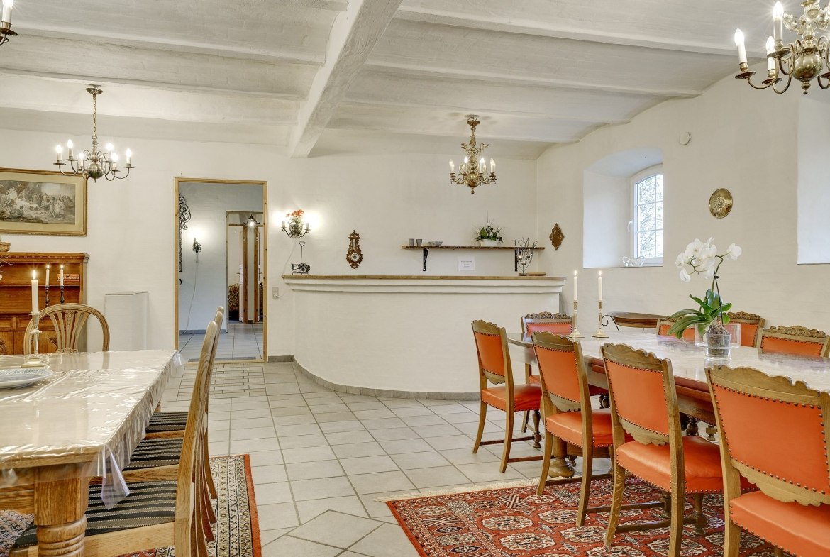 Herregårdsferie, wellness, poolhus