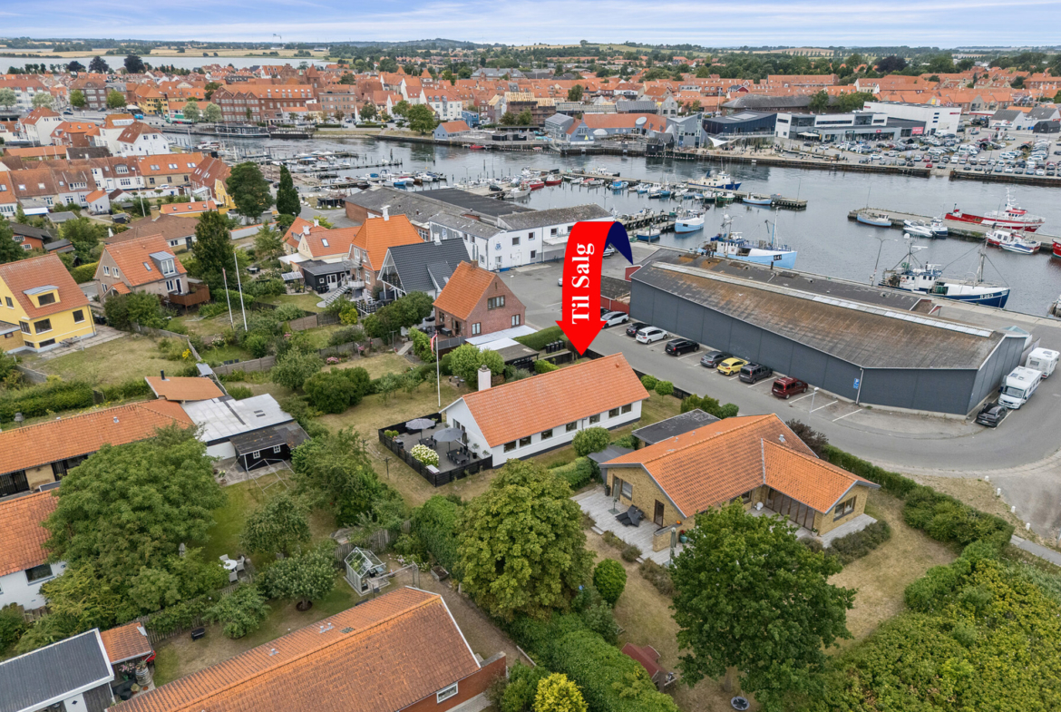 Villa, strand, havn – Kerteminde