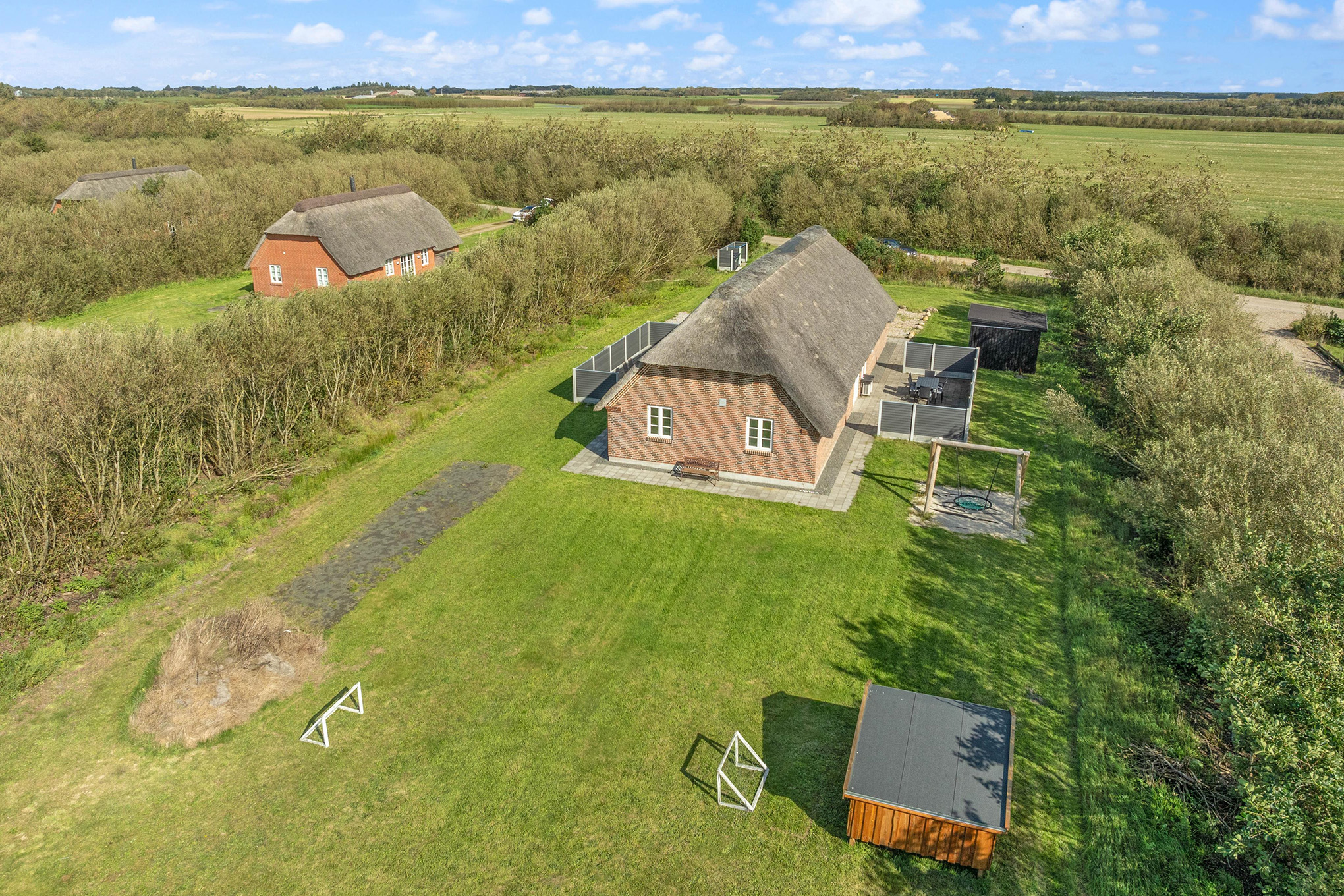 Vestjylland – luksussommerhus-stråtag