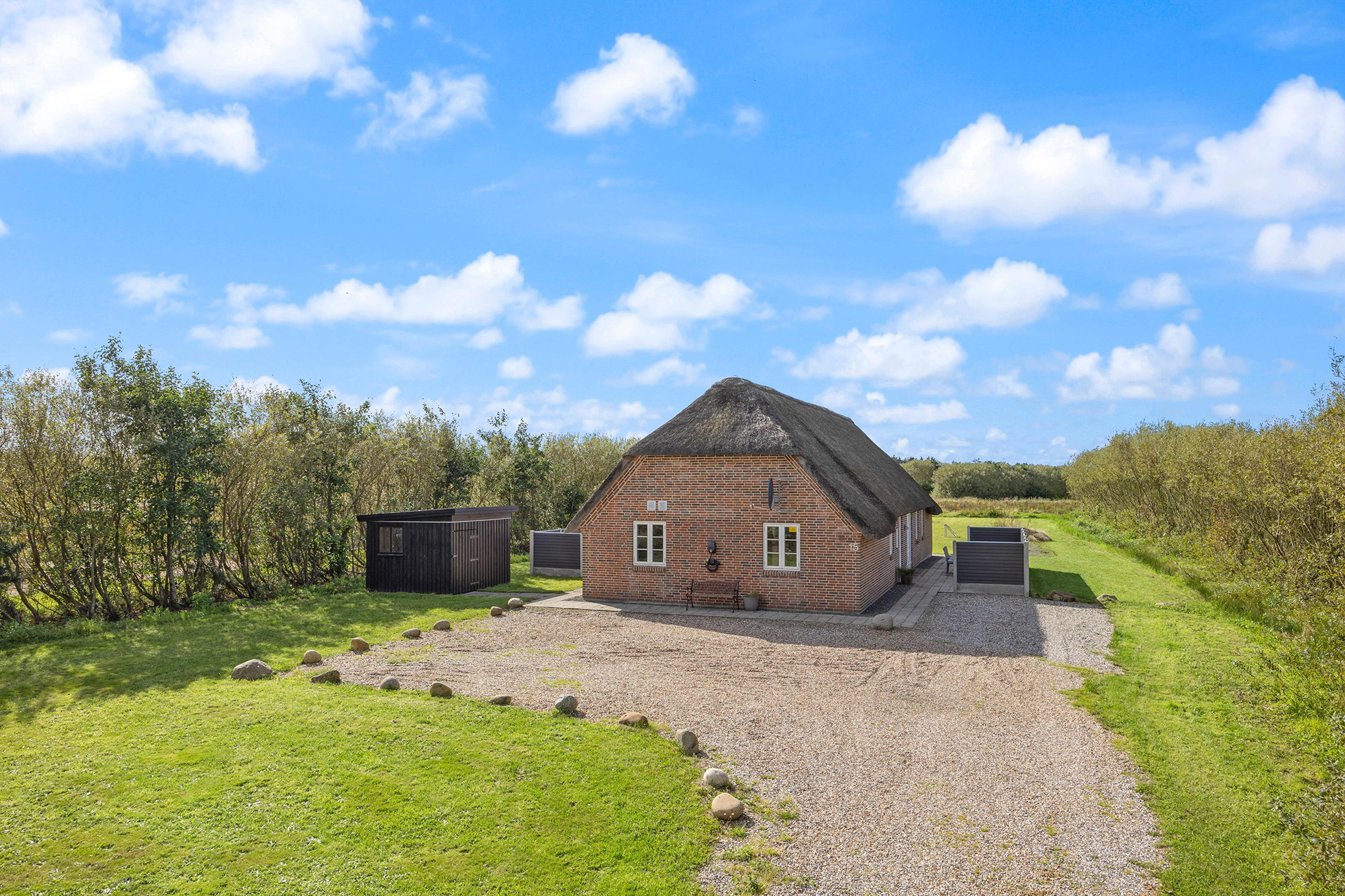 Vestjylland – luksussommerhus-stråtag
