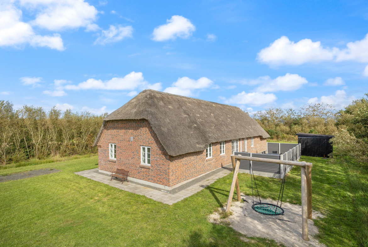 Vestjylland – luksussommerhus-stråtag