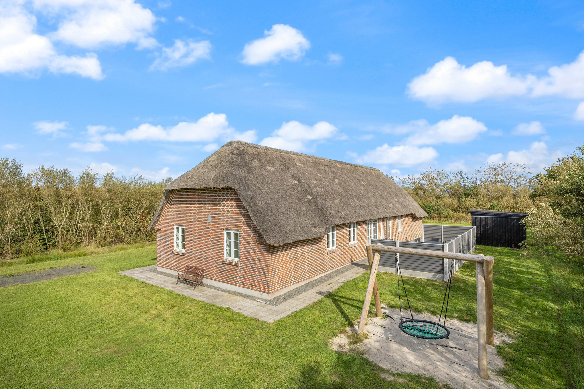 Vestjylland – luksussommerhus-stråtag